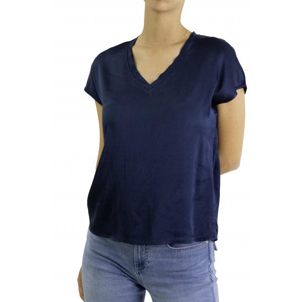 Maglia in viscosa scollo a V